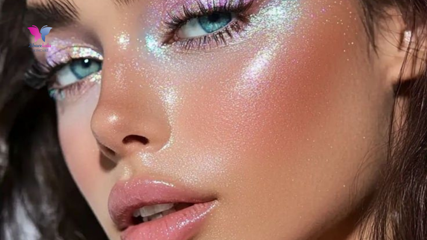  آرایش چشم با سایه نئونی