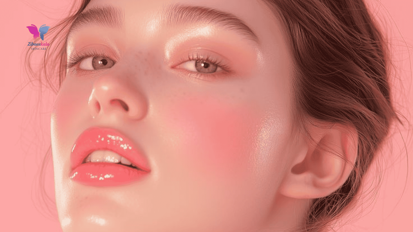 آرایش چشم هلویی زیبایی کالا 