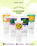 پاکسازی عمیق و آبرسانی پوست با فوم شستشوی هولیکاهوکا  Holika Holika Daily Fresh Cleansing Foam