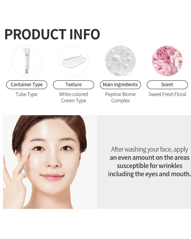 ز شر چین و چروک، خطوط ریز و سیاهی دور چشم خلاص شوید: کرم دور چشم پپتین تخمیر شده Swanicoco