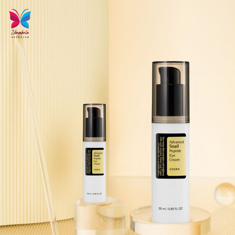 رفع پف و گودی زیر چشم با کرم دور چشم حلزون و پپتید کوزارکس. cosrx advanced snail peptide eye cream