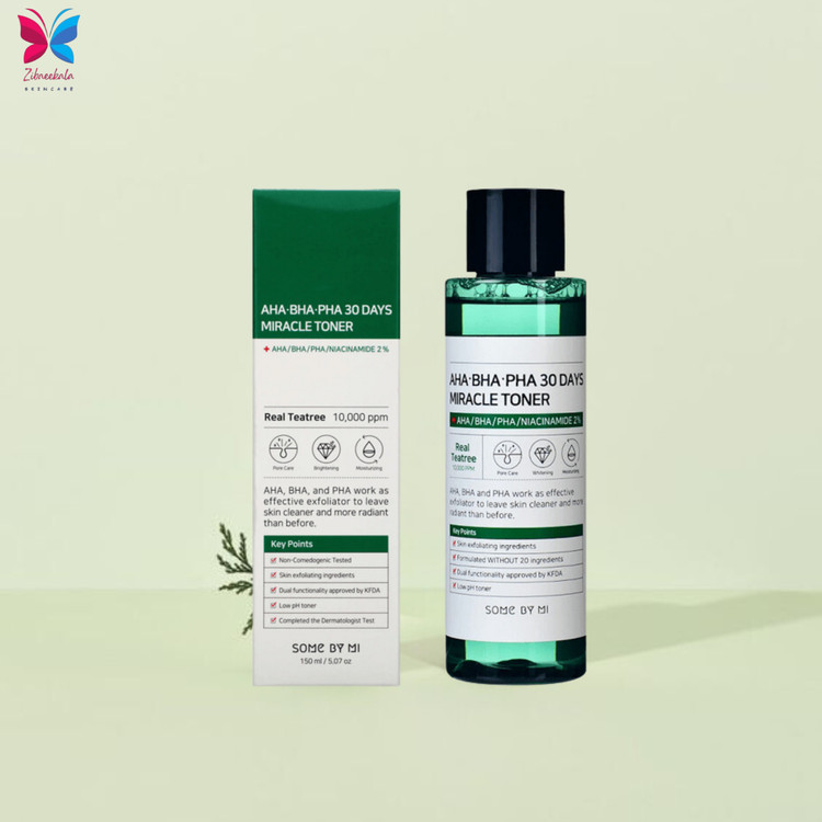 محصول مراقبت از پوست SOME BY MI برای کاهش لکها و منافذ باز تونر سام بای می