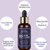 نمای نزدیک سرم کاز دی باها، مناسب برای پوستهای حساس و افرادی که به دنبال سرم فاقد پارابن و سولفات هستند.