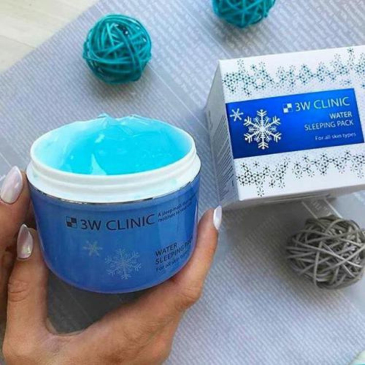 مراقبت شبانه برای آبرسانی کامل پوست با ماسک خواب 3W Clinic، پوستی شاداب و بینقص داشته باشید.