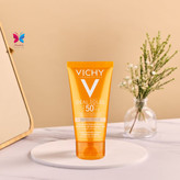 کرم ضد آفتاب ویشی مدل Ideal Soleil، پوشش یکنواخت و محافظت کامل با SPF 50 برای پوست حساس