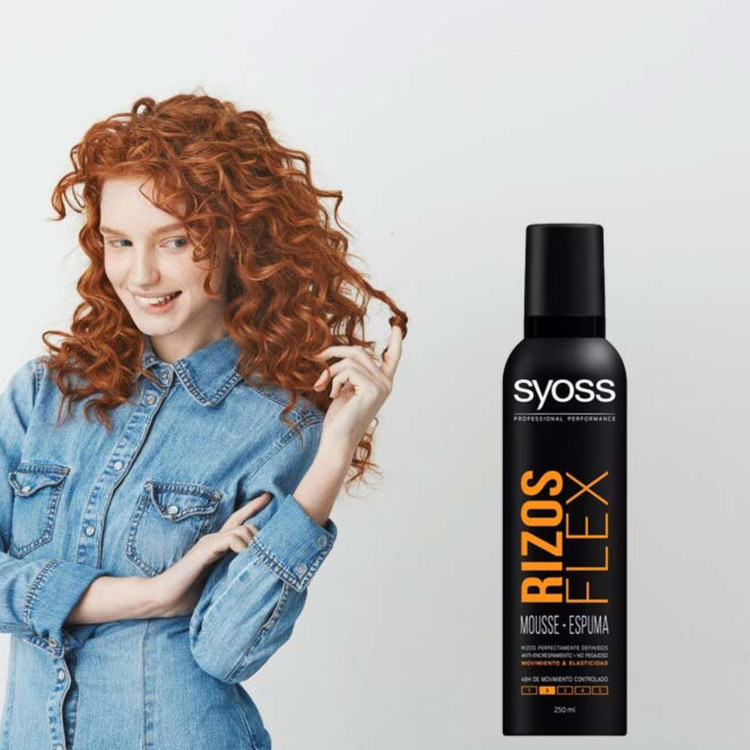 حالتدهی عالی و جلوگیری از وز شدن مو با موس مو سایوس مدل Rizos Flex، مناسب برای موهای فر و حالتدار