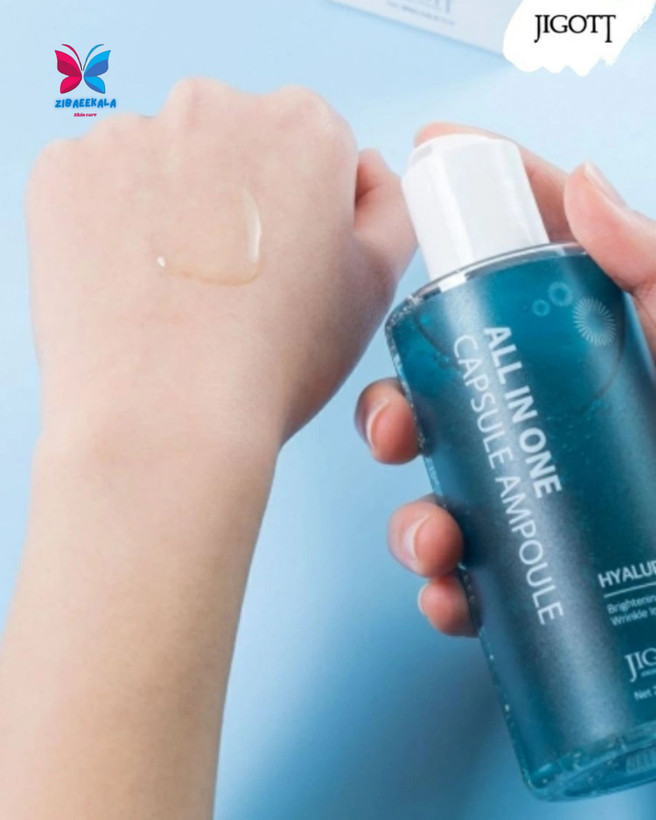 یک قطره، همه چیز! آمپول هیالورونیک اسید جیگات، راز پوست درخشان و سالم