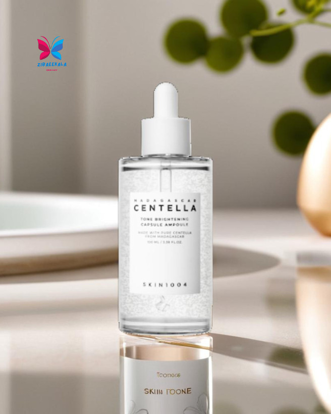 Skin1004 - آمپول ضدلک و روشنکننده با فرمولاسیون سنتلا برای ترمیم پوستSkin1004 - آمپول ضدلک و روشنکننده با فرمولاسیون سنتلا برای ترمیم پوست