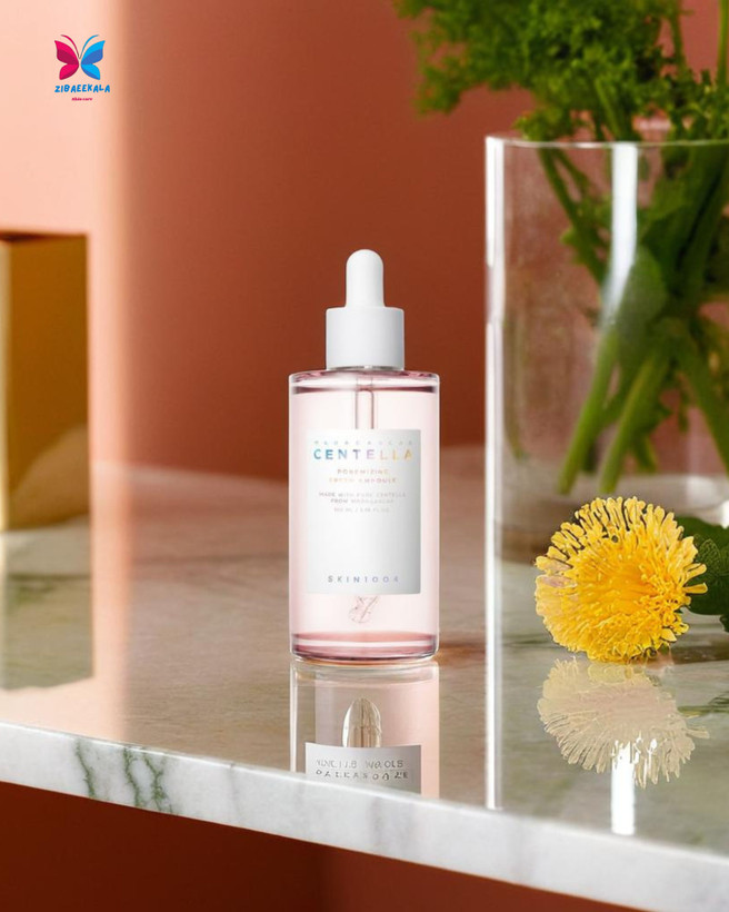 آمپول ترمیمکننده و تقویتکننده پوست SKIN1004 با خاصیت ضد التهاب و تسکیندهنده