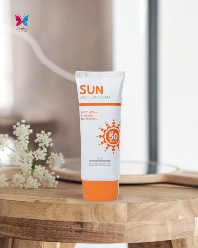 کرم ضد آفتاب و مراقبت از پوست فوداهولیک، ترکیبی از حفاظت، رطوبترسانی و خاصیت ضد پیری با SPF50+ PA+++