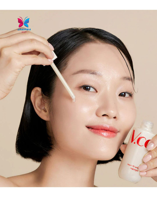 سرم ضد پیری و تقویتکننده کلاژن پوست MA:NYO V Collagen Heart Fit Ampoule