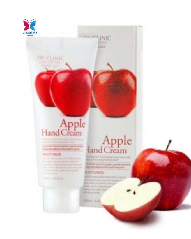 با یک بار استفاده، لطافت واقعی رو لمس کن! کرم دست سیب سی دبلیو کلینیک، خوشبو و آبرسان
