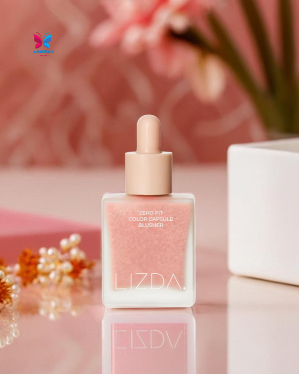 رژگونه سرمی کرهای LIZDA حاوی کپسولهای آبرسان و رنگدهی ملایم