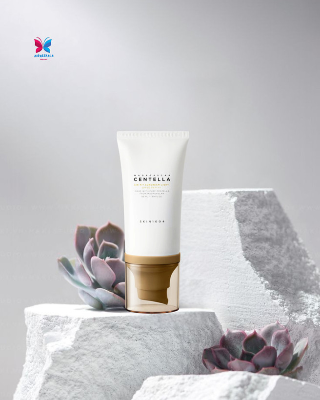 کرم ضدآفتاب بی رنگ و سبک سنتلا ماداگاسکار مناسب استفاده روزانه برای پوستهای مستعد جوش