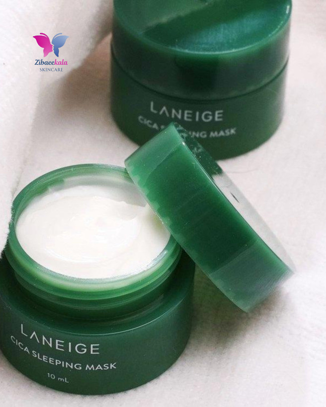 ماسک خواب آبرسان و التیامبخش لانیژ حاوی عصاره سیکا