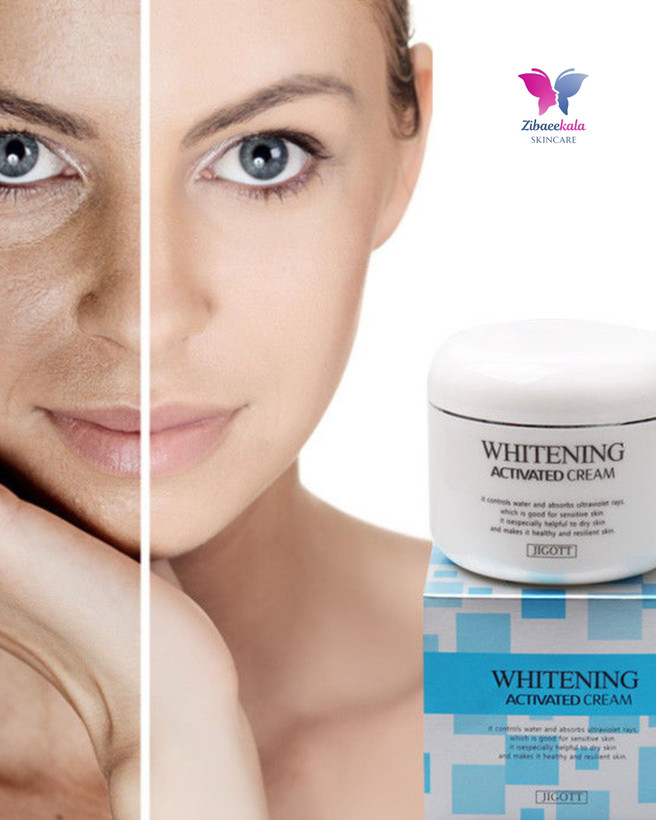 کرم روشنکننده درمانی جیگوت برای از بین بردن لکها و افزایش درخشندگی پوست