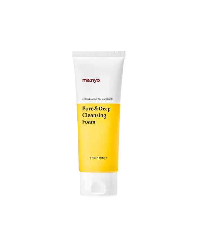 فوم شستشوی صورت Pure & Deep از برند منیوفکتوری پاککنندگی عمیق منافذ بدون خشکی! مناسب انواع پوست، حتی پوستهای حساس