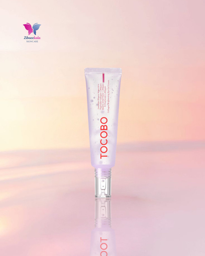 خرید ژل کرم دور چشم روشن کننده و ضد چروک کلاژن TOCOBO