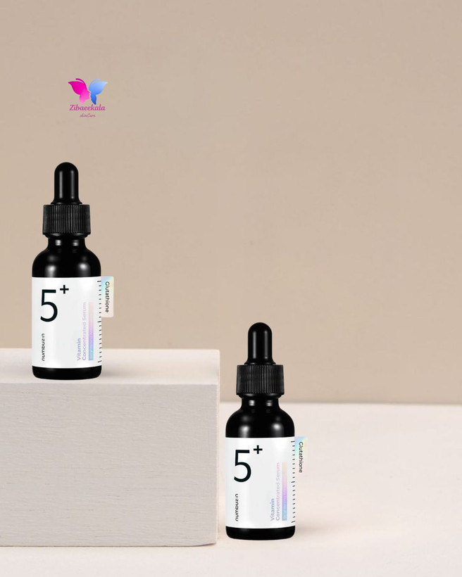 سرم ضد لک و روشنکننده پوست Numbuzin No.5+ حجم 30 میل سرم ویتامین C غلیظ نامبوزین اصل کرهای با تاثیر فوری
