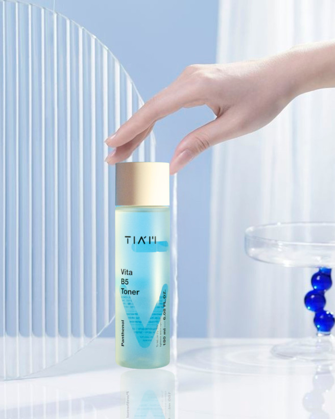 تونر تیام با پنتنول و ویتامین B5 مناسب روتین مراقبت از پوست کرهای