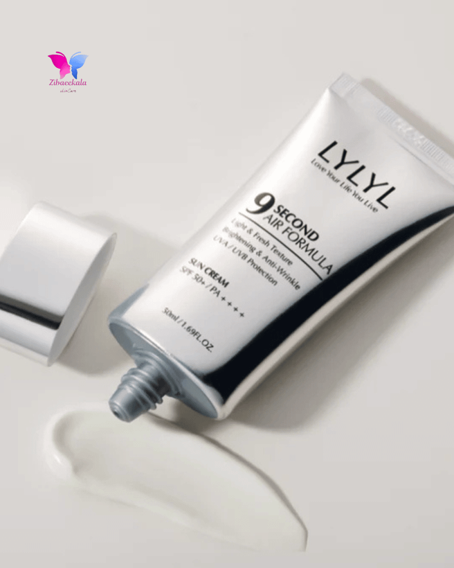 ضد آفتاب کرهای لیلیل بدون سفیدک مناسب انواع پوست