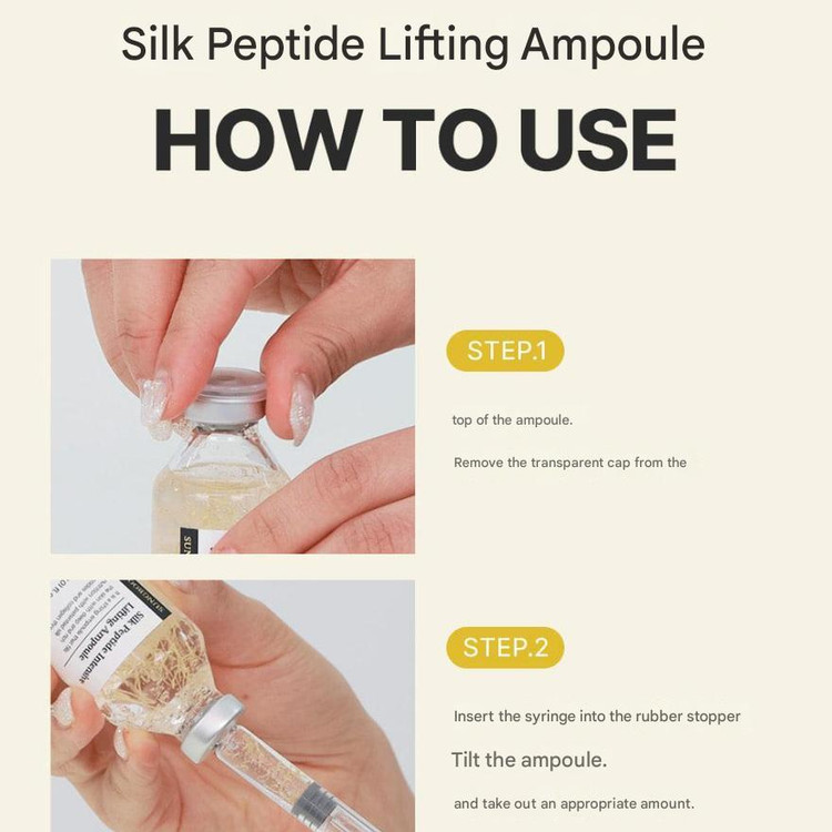 آمپول ضد پیری با پپتیدهای پیشرفته و نخهای کلاژن، فرمول مناسب پوست حساس