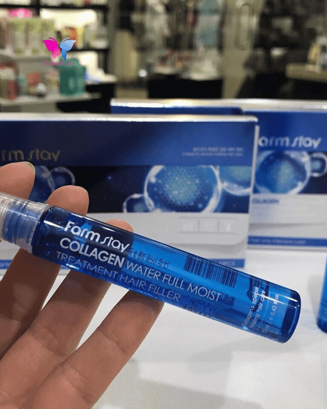 FARM STAY Collagen Water Full Moist Hair Filler ترمیمکننده و آبرسان قوی موهای ضعیف و آسیبدیده