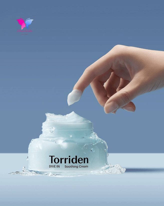 کرم تسکیندهنده و آبرسان عمیق توریدن با فرمول هیالورونیک اسید