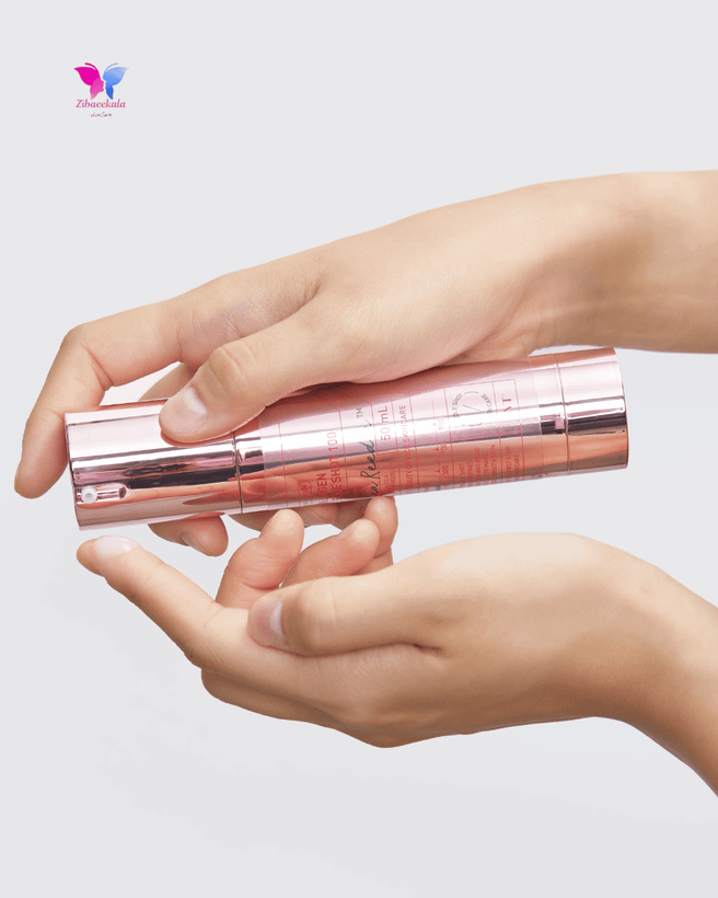 ساشه استیک ریدل شات ۱۰۰ کلاژن، حاوی کلاژن کم مولکول (۵۰۰ دالتون) برای الاستیسیته پوست