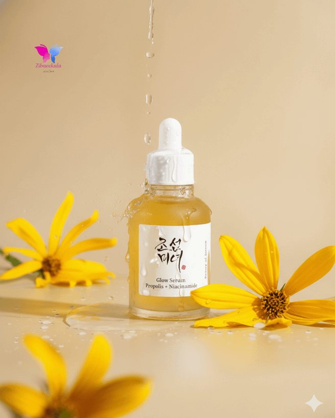 راز پوست صاف کرهایها دیگر مخفی نیست! سرم پروپولیس و نیاسینامید بیوتی آف جوسان، تنظیمکننده چربی و کوچککننده منافذ که پوست ملتهب و مستعد جوش شما را آرام و روشن میکند.
