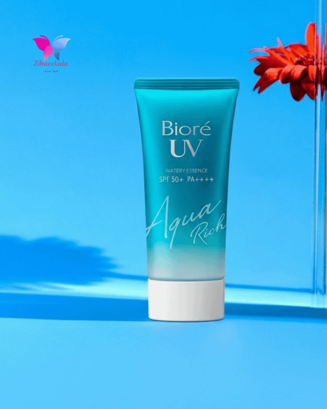 Biore UV Aqua Rich Watery Essence بهترین ضد آفتاب سبک و بی رنگ