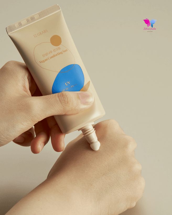 خرید و قیمت ضد آفتاب کرهای 12 Grabs وگان با عصاره سدر زرد