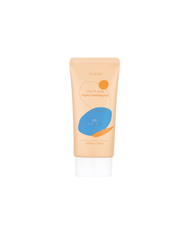 ضد آفتاب وگان 12 Grabs مدل Comforting Sun SPF50+ PA++++