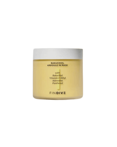 ماسک ورقهای باکوچیول فایندیو، ضد چروک قوی و سفت کننده پوست، جایگزین رتینول.