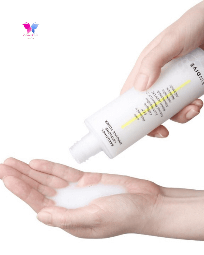 FINDIVE Bakuchiol Liposome Ampoule Toner – تونر ضدلک و شفافکننده پوست