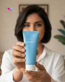 تیوپ آبی کرم آبرسان صورت گانگ اسکین مدل Hyaluronic Acid