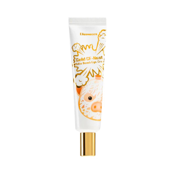 کرم دور چشم طلا و لانه پرنده الیزاوکا (Elizavecca) مدل Gold CF-Nest White Bomb