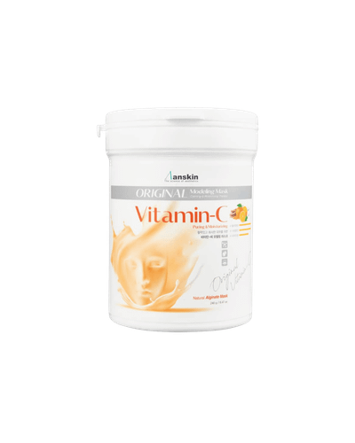 ماسک پودری مدلینگ آنسکین مدل ویتامین C روشنکننده و شفافکننده پوست