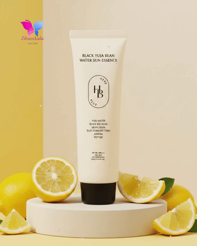 خرید ضد آفتاب اسنسی Heve Blue اصل با خاصیت آنتیاکسیدان از سایت زیبایی کالا