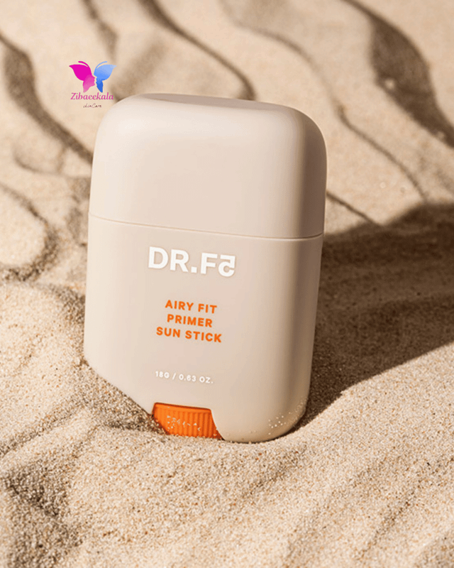 ضد آفتاب استیکی دوکاره و پرایمر مات کننده دکتر اف۵ مدل Airy Fit