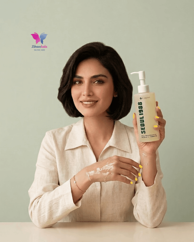 تصویر کلینزینگ اویل سئول ۱۹۸۸ مدل Pine Cica 1% + Probiotics جهت تقویت سد دفاعی پوست
