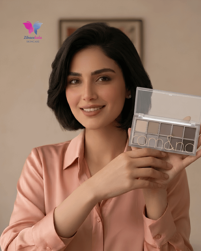 نمای نزدیک از رنگبندی پالت سایه رماند مدل Better Than Palette